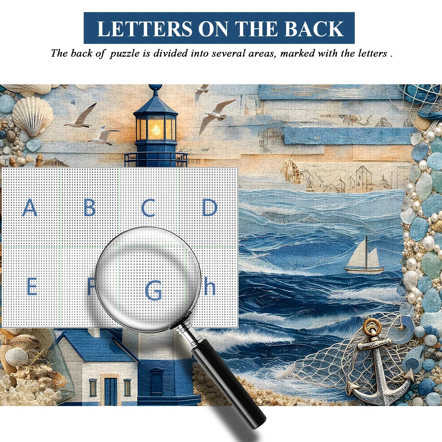 Lighthouse and Sea Jigsaw Puzzle 1000 Pieces