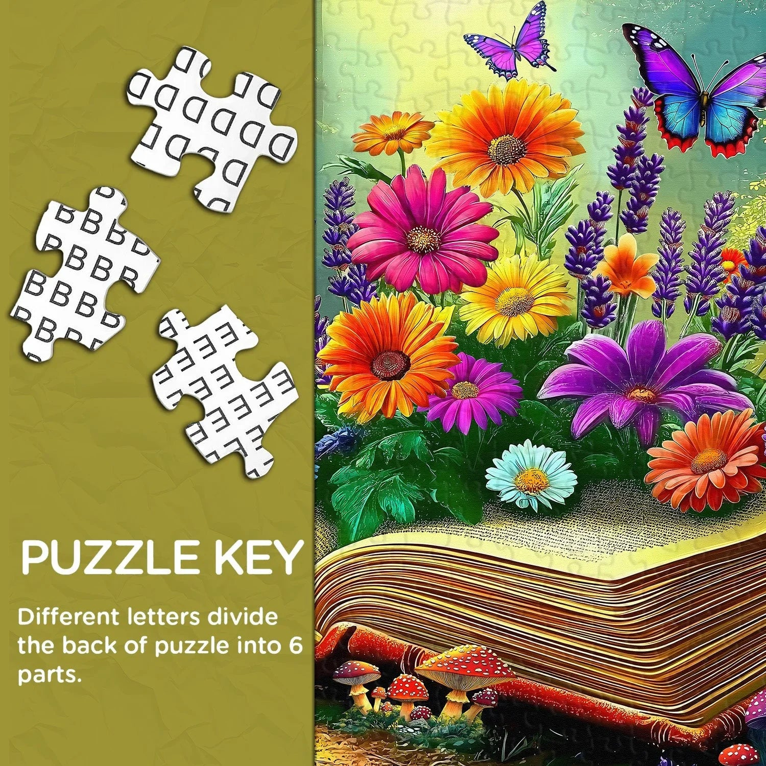 Puzzle floreali puzzle 1000 pezzi