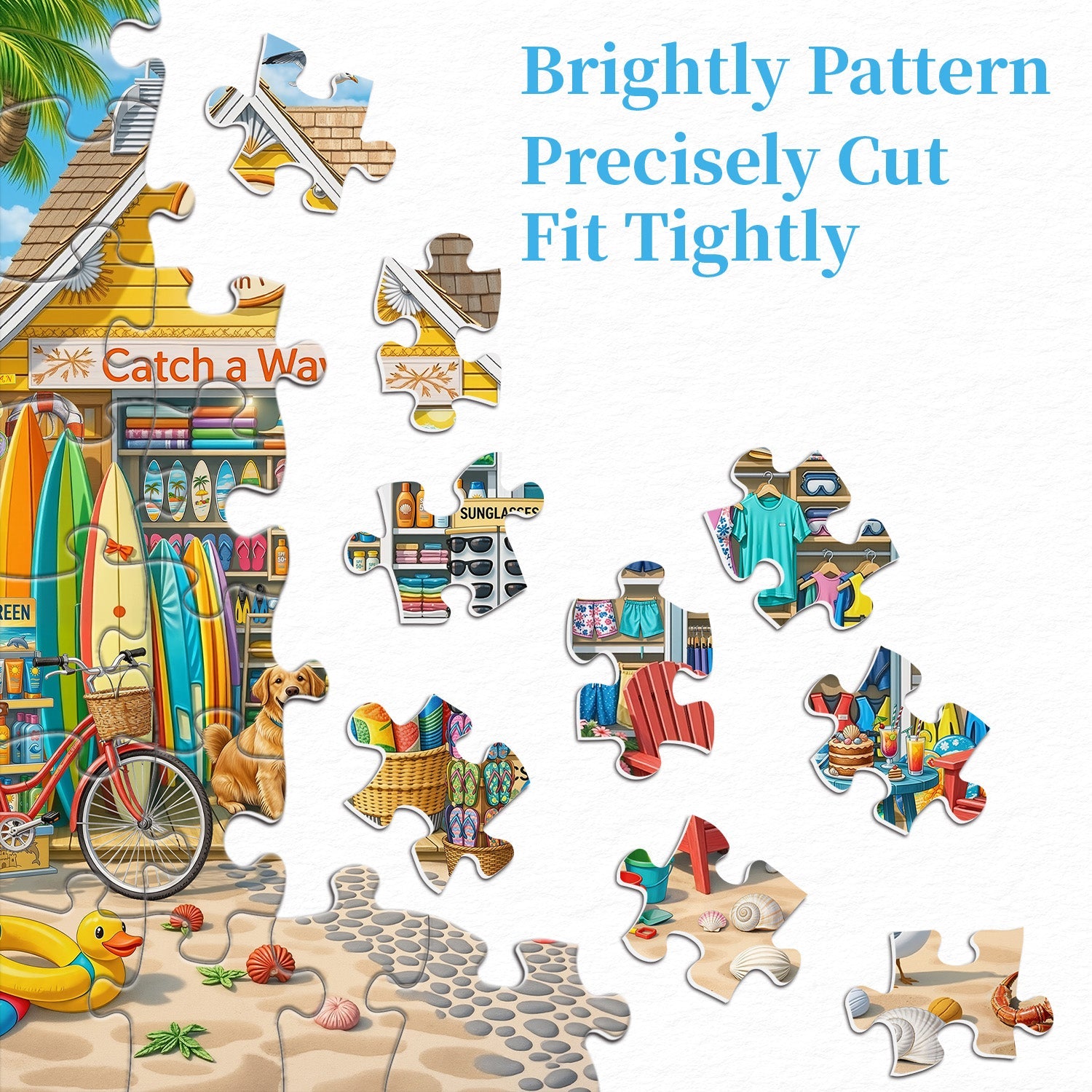 Shoreline Shop Jigsaw Puzzle 1000 pezzi