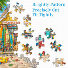 Shoreline Shop Jigsaw Puzzle 1000 pezzi