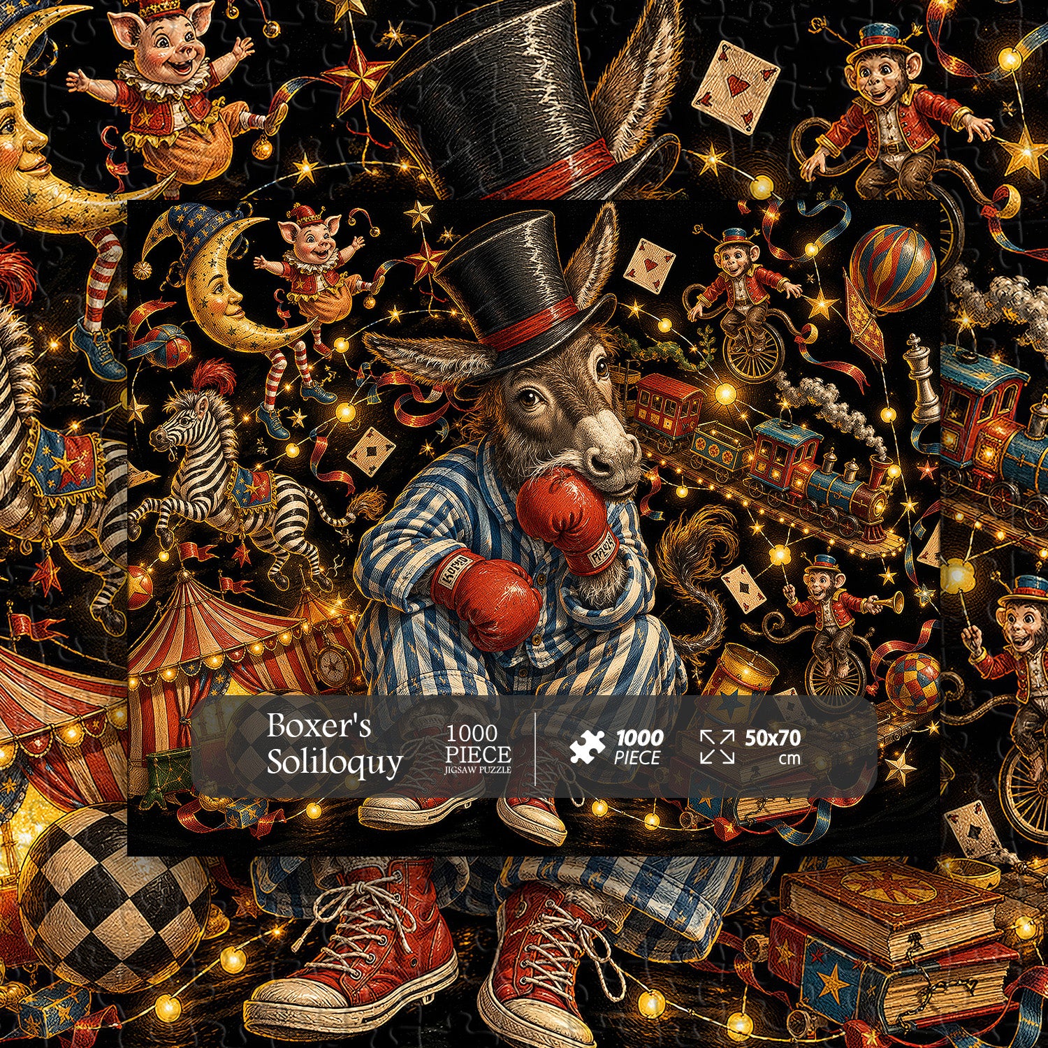 Boxer's Soliloquy Jigsaw Puzzle 1000 Pieces