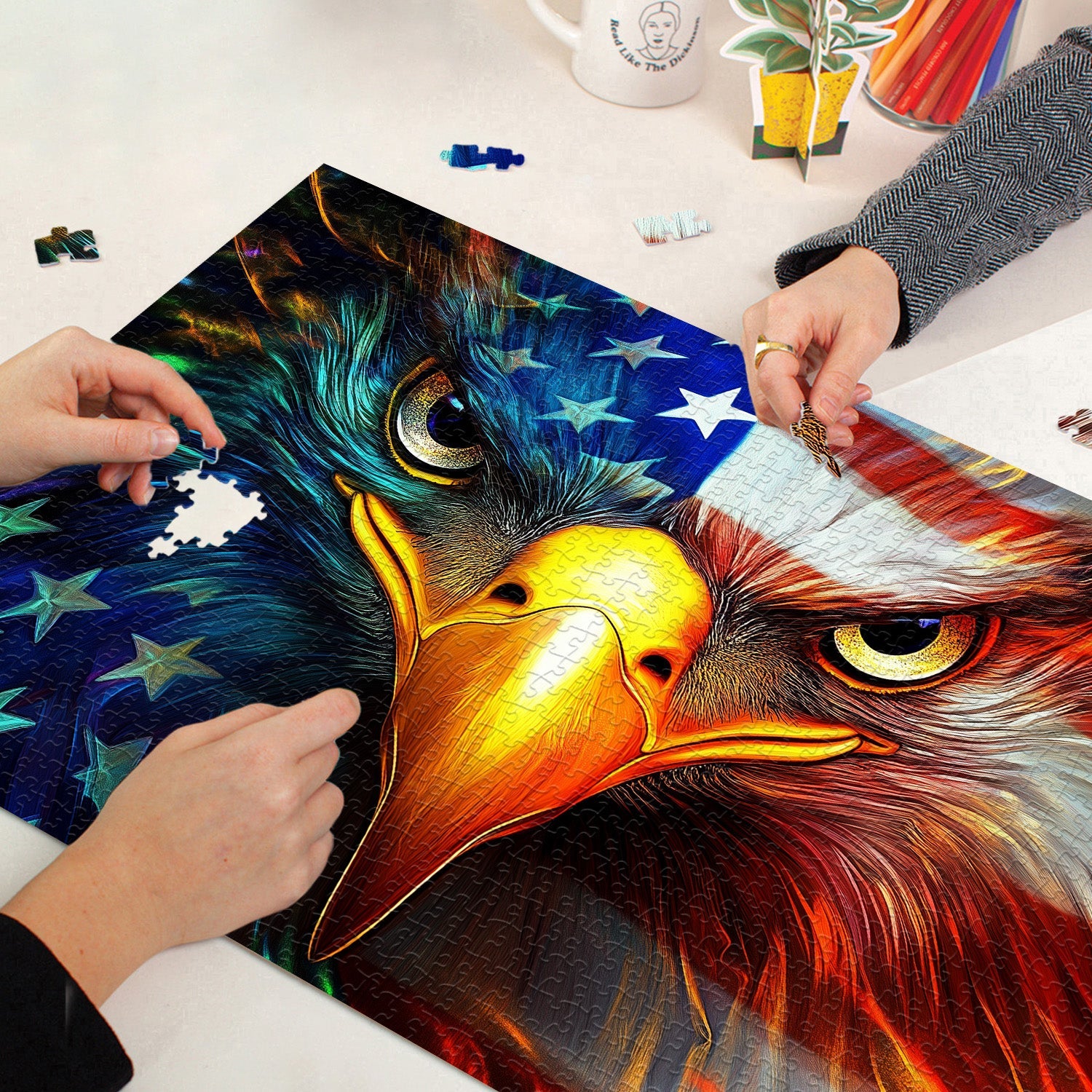 Eagle Eye Tracking Puzzle Puzzle 1000 pièces