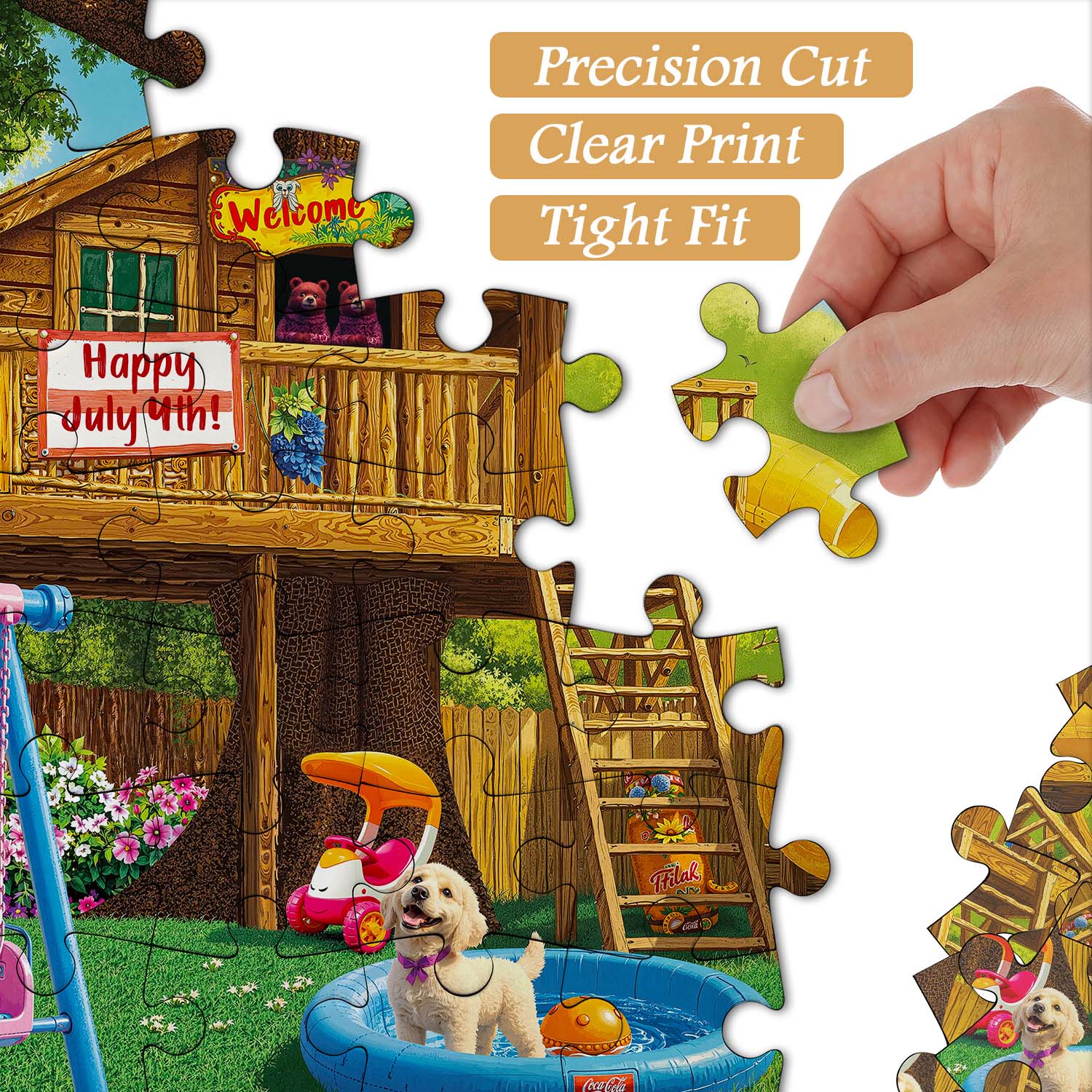 Happy Days Treehouse Jigsaw Puzzle 1000 Pieces