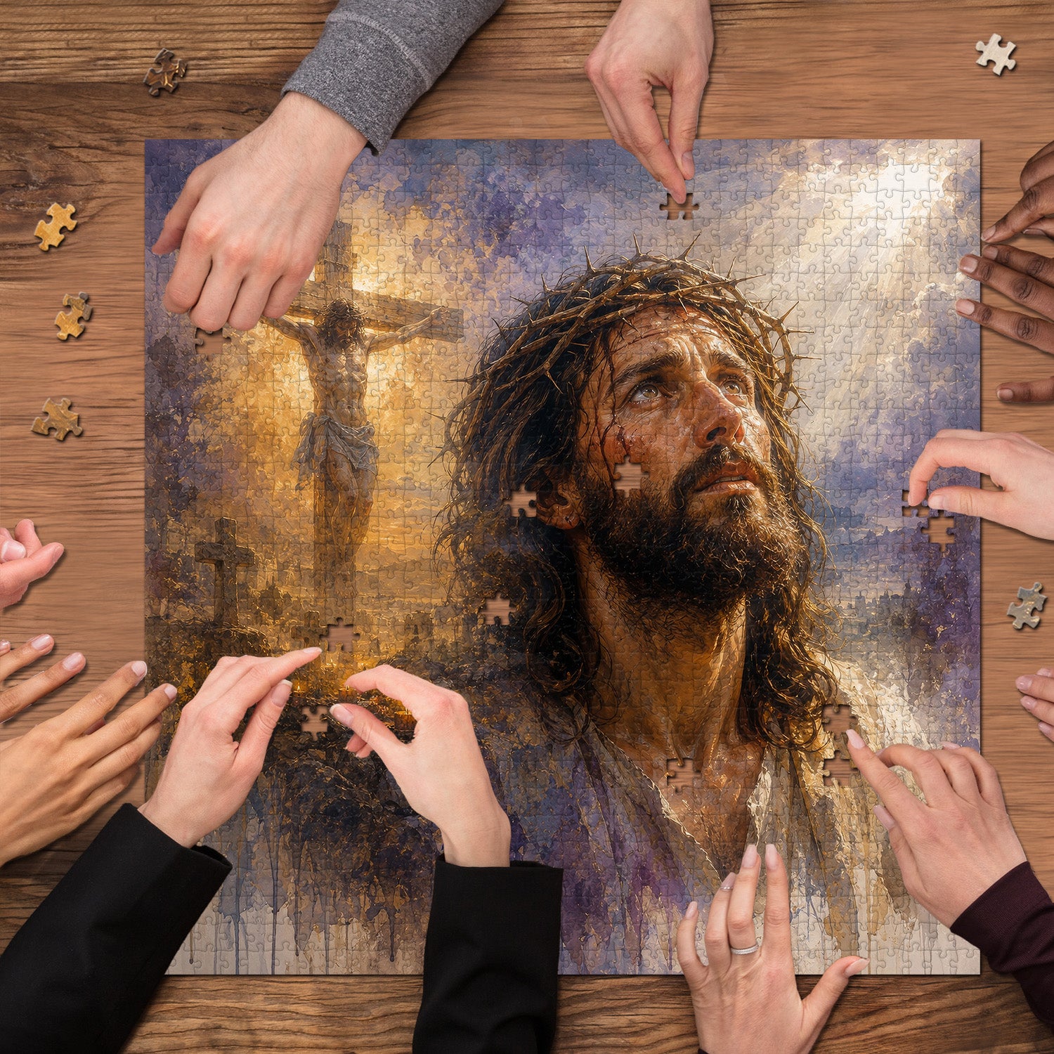 Puzzle Rédemption sacrée 1000 pièces