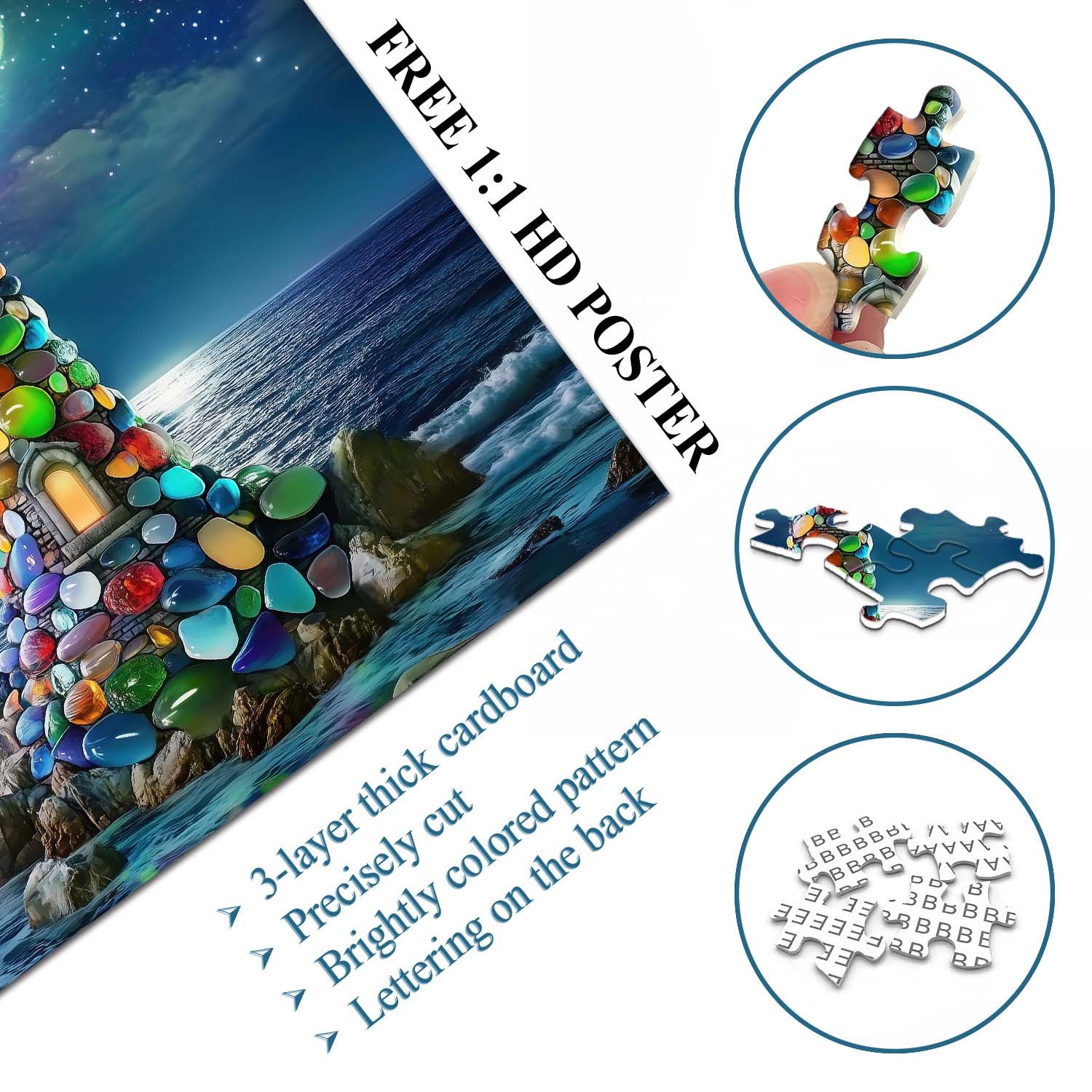 Hope Lighthouse Jigsaw Puzzle 1000 Pieces