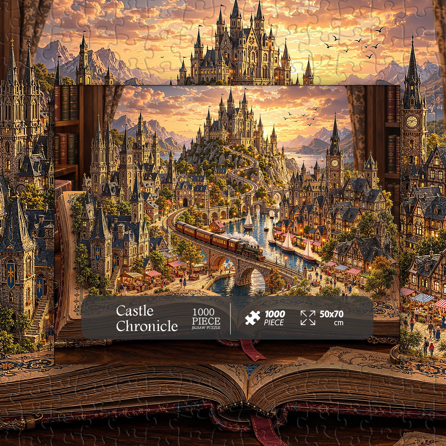 Castle Chronicle Jigsaw Puzzle 1000 Pieces