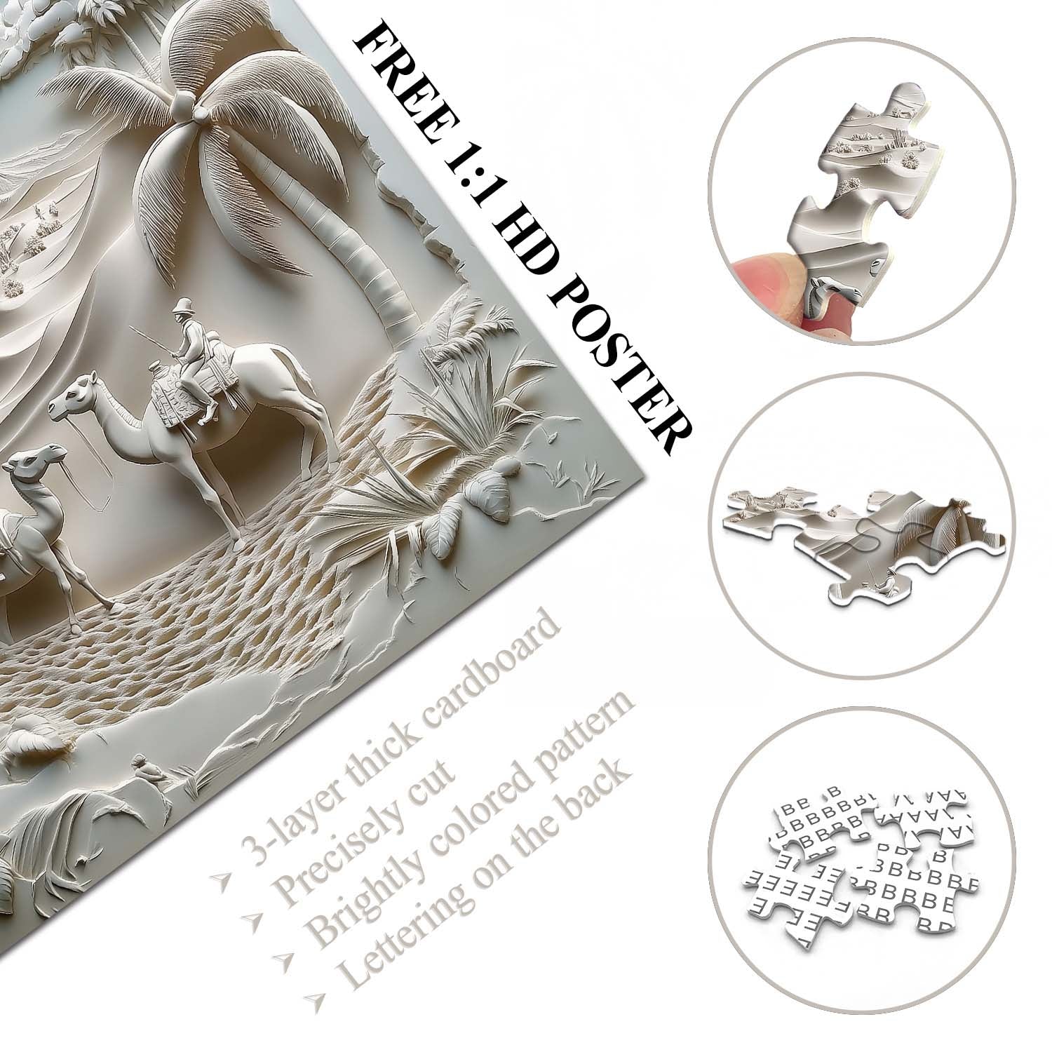 Desert Journey Jigsaw Puzzle 1000 Pieces