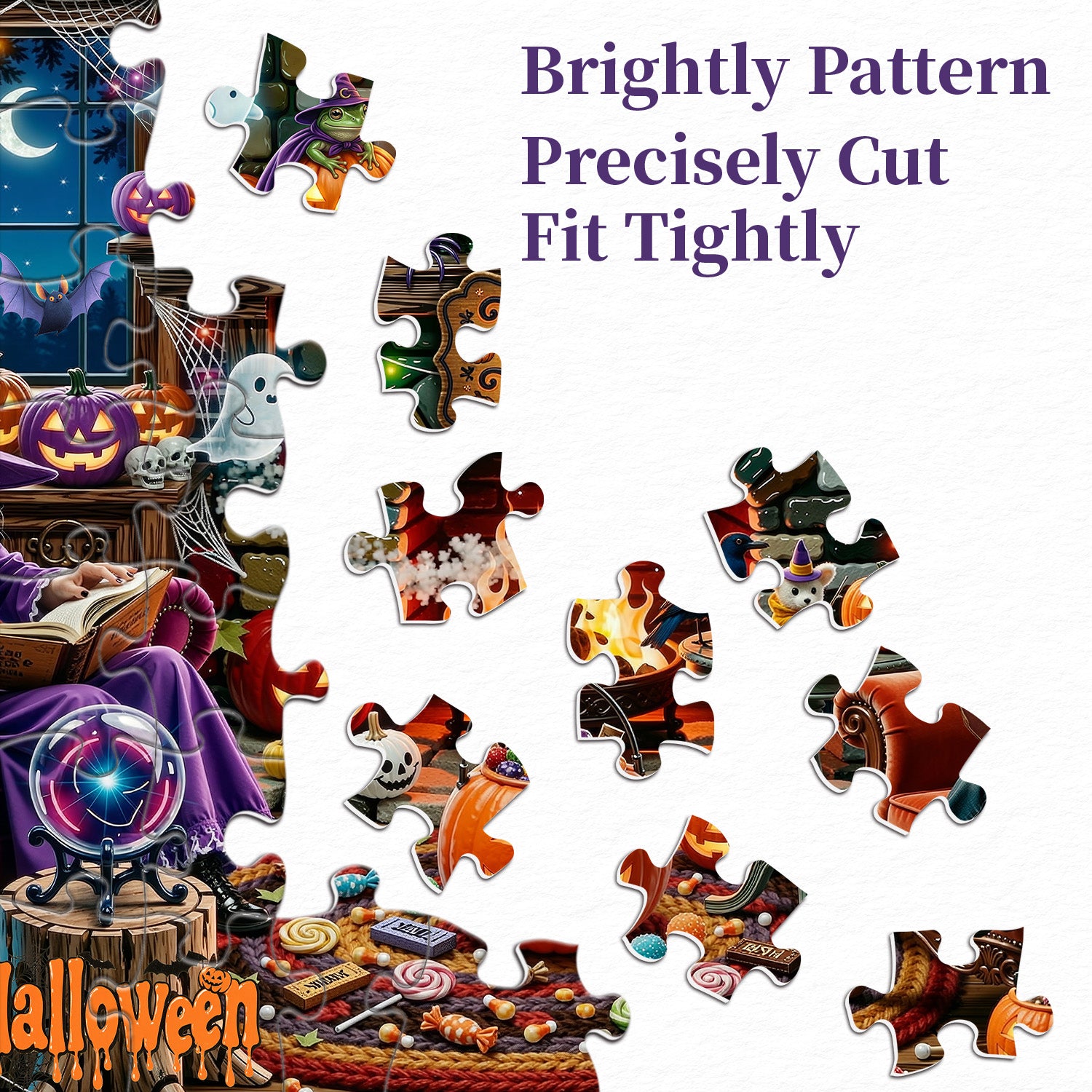 Halloween Hearth Puzzle 1000 Teile