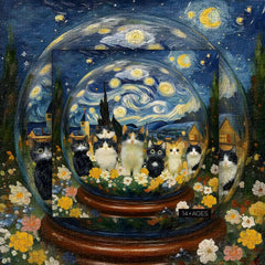 Cats Crystal Ball Jigsaw Puzzle 1000 Pieces