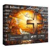 Amazing Grace Cross Jigsaw Puzzle 1000 Pieces