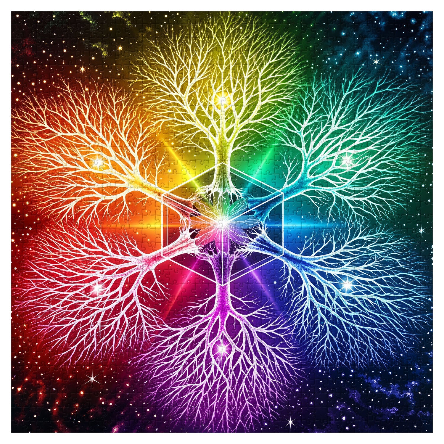 Spiritual Tree Jigsaw Puzzle 1000 Pieces
