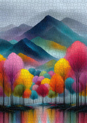 Colorful Landscape Jigsaw Puzzle 1000 Pieces