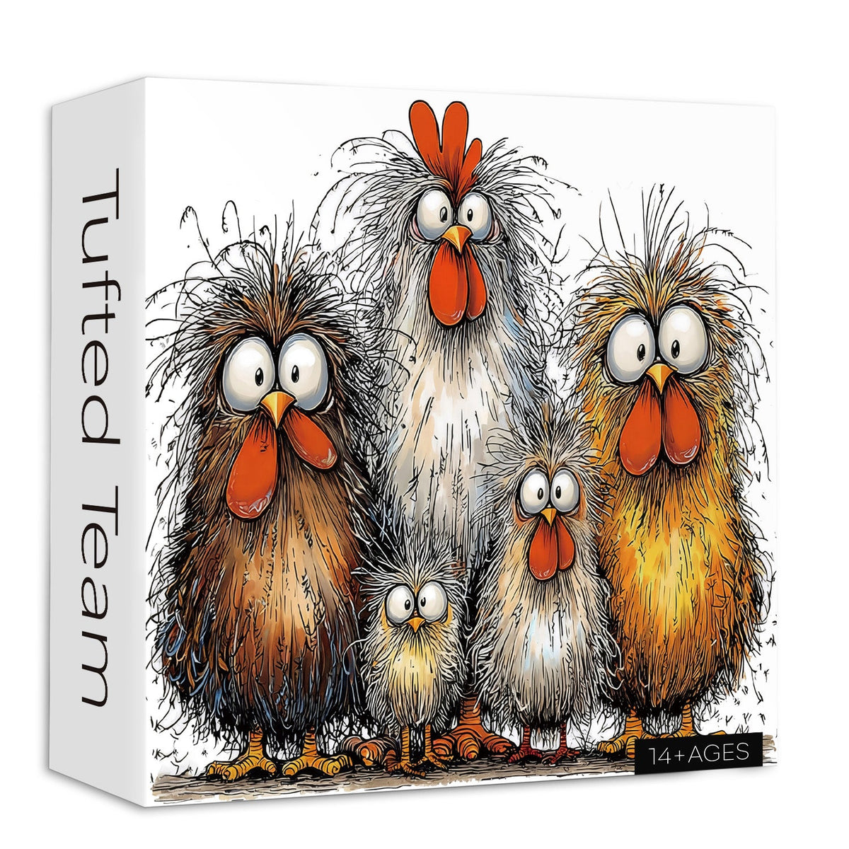 Tufted Team Jigsaw Puzzle 1000 Pieces