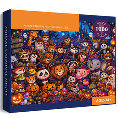 Animal Carnival Night Jigsaw Puzzle 1000 Pieces