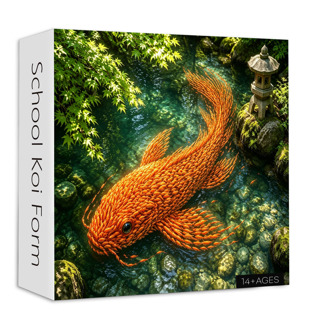 School Koi Form Jigsaw Puzzle 1000 Pieces