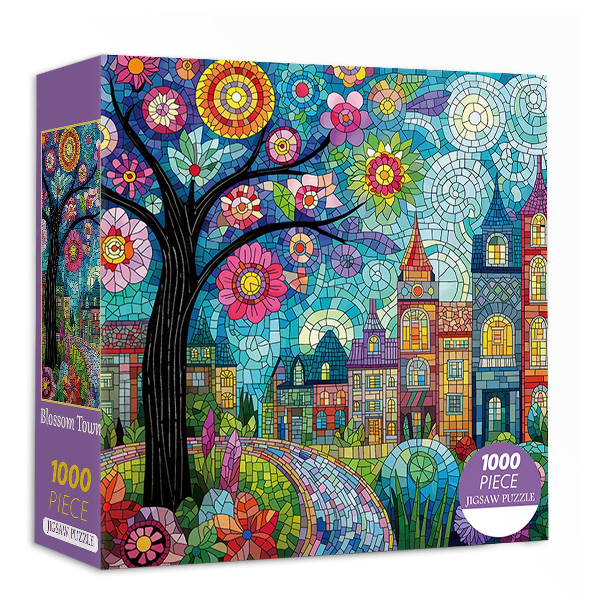 Blossom Town Jigsaw Puzzle 1000 Pieces