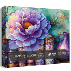 Literary Bloom Jigsaw Puzzle 1000 Pieces