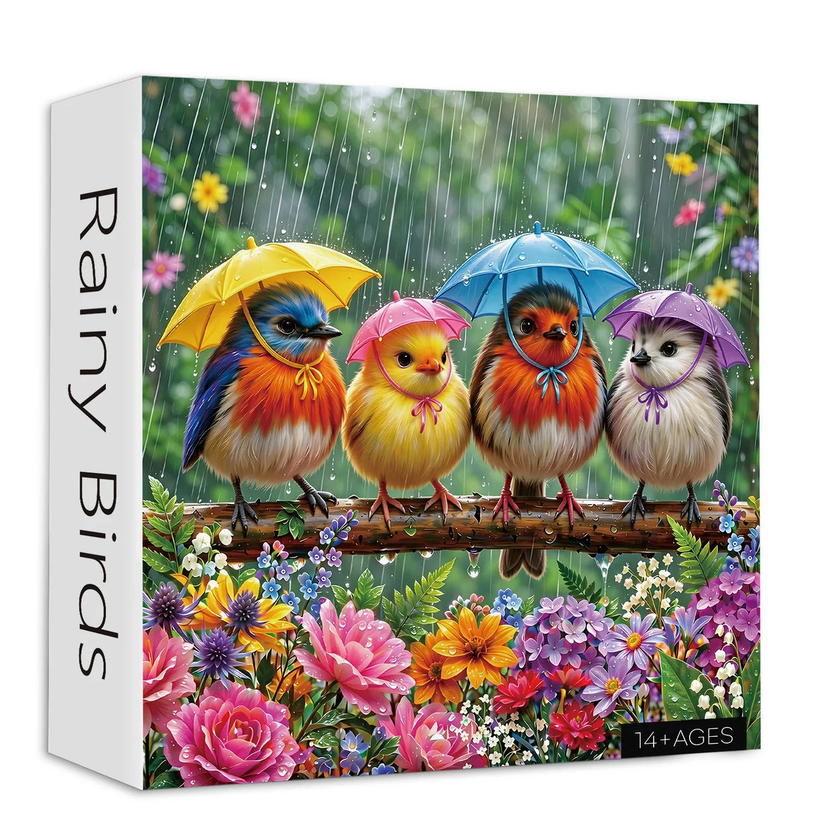 Rainy Birds Jigsaw Puzzle 1000 Pieces