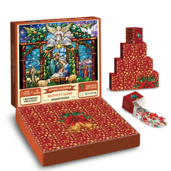 Krippe Szene Adventskalender Puzzle 1000 Stücke