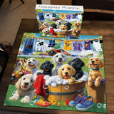 Naughty Puppy Jigsaw Puzzles 1000 Pieces