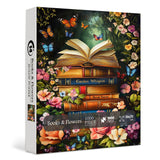 Books & Flowers Jigsaw Puzzle 1000 Pieces