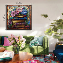 Seiten und Blumen Puzzle 1000 Stücke