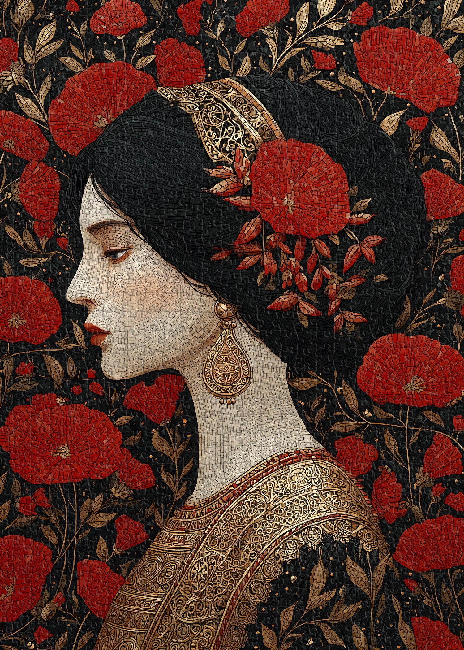 Floral Beauty Jigsaw Puzzle 1000 Pieces