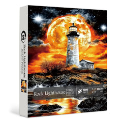 Rock Lighthouse Puzzle 1000 pièces