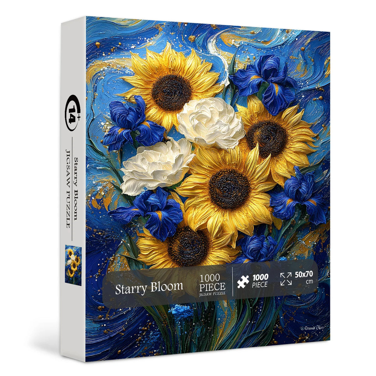 Starry Bloom Jigsaw Puzzle 1000 Pieces