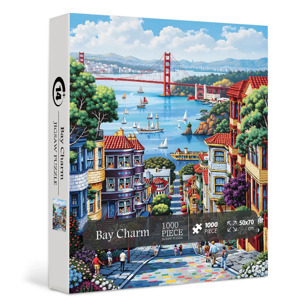 Bay fascino puzzle puzzle 1000 pezzi