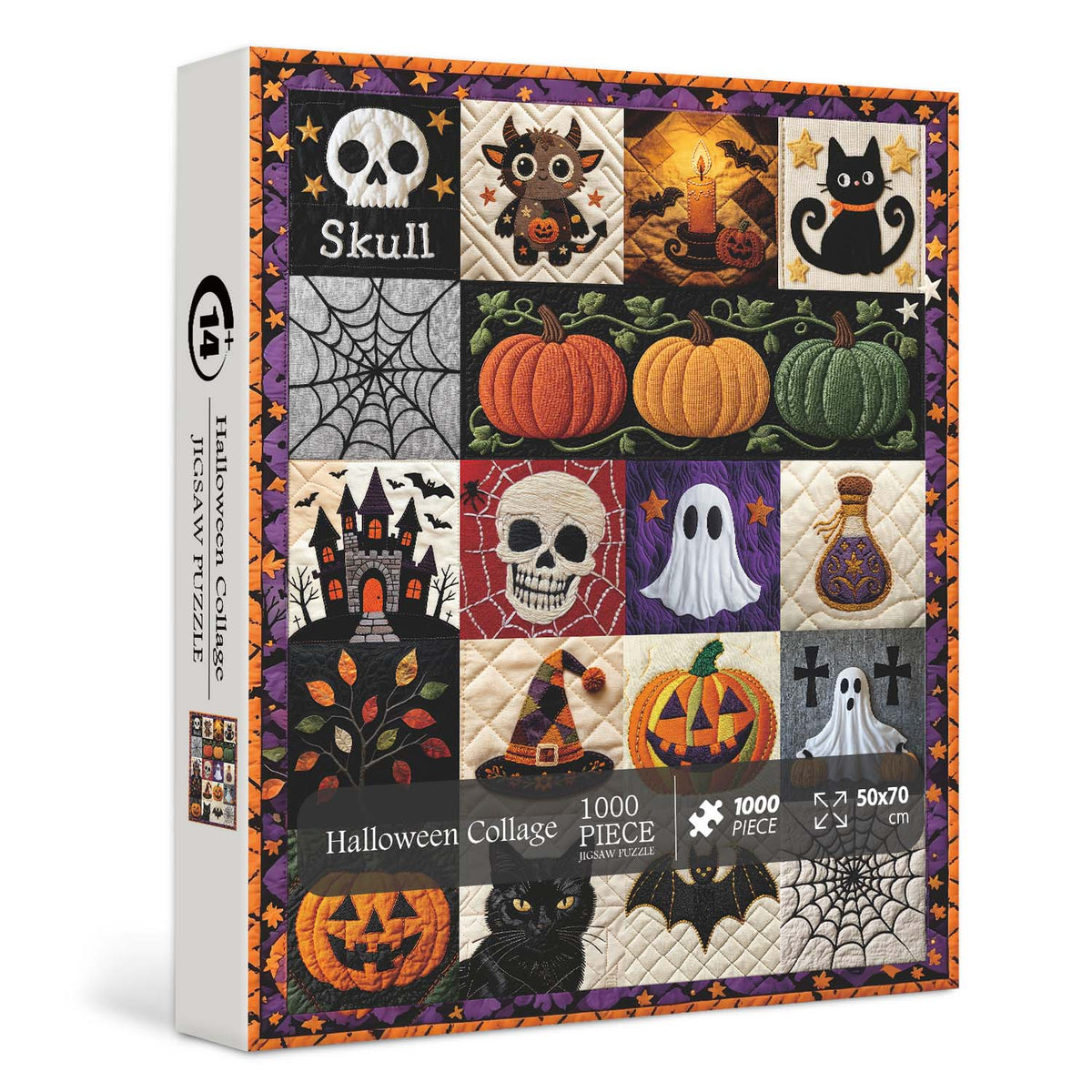 Halloween Collage Puzzle 1000 Teile