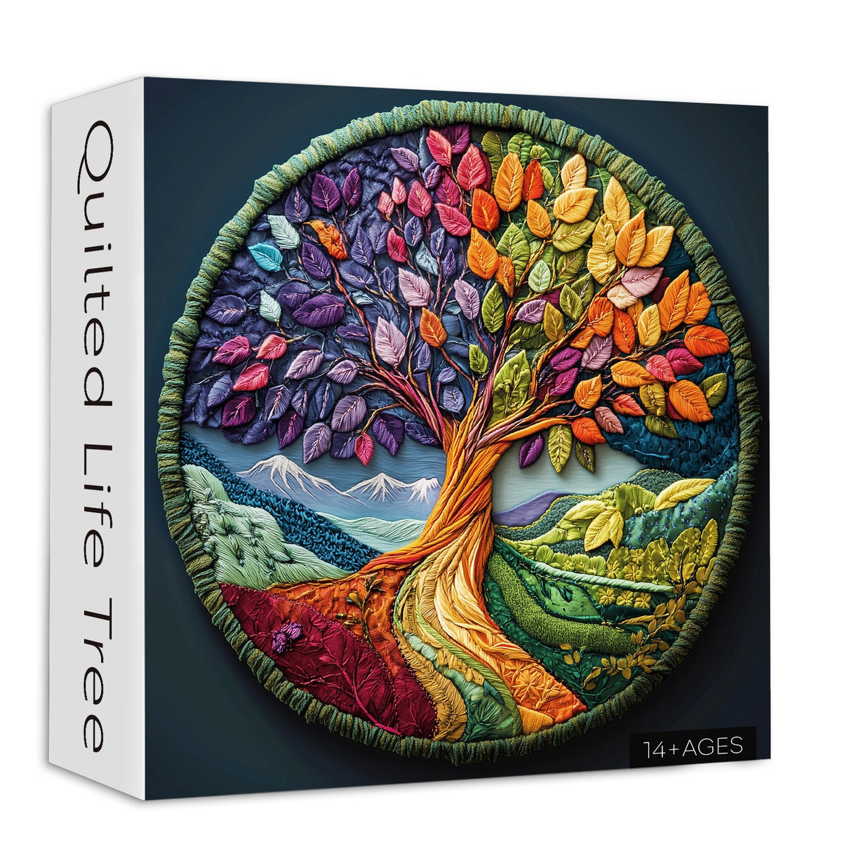 Quilted Life Tree Jigsaw Puzzle 1000 Pieces