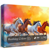 Rushing Colors Jigsaw Puzzle 1000 Pieces