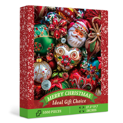 Weihnachtsgedächtnis -Puzzles 1000 Stücke