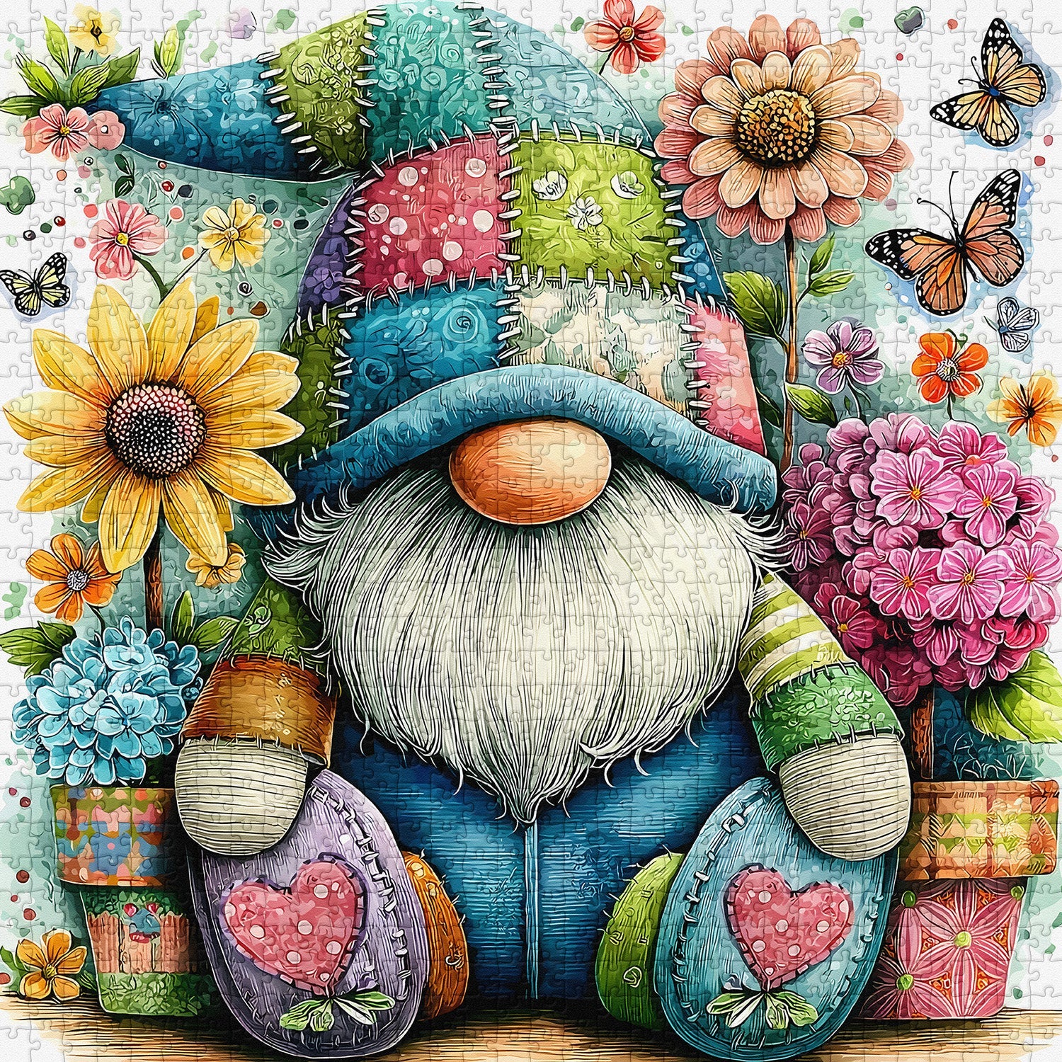 Patch Gnome Jigsaw Puzzle 1000 Pieces