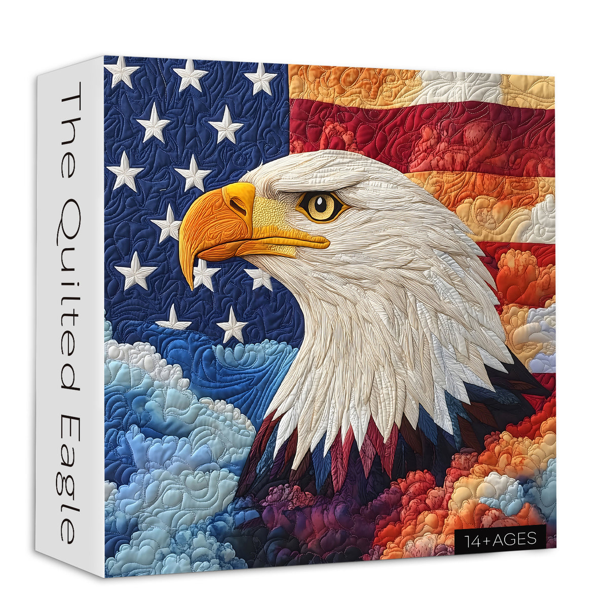 Der gesteppte Adler Puzzle 1000 Teile