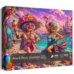 Puzzle Grannies Beach Party 1000 pièces