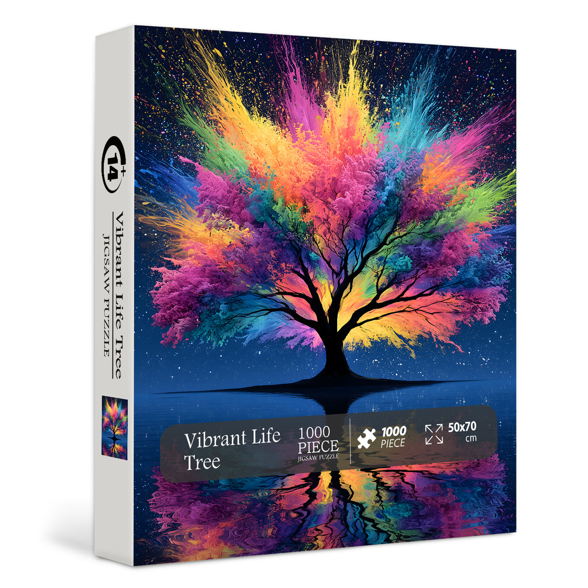 Vibrant Life Tree Jigsaw Puzzle 1000 Pieces