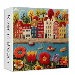 River in Bloom Jigsaw Puzzle 1000 Pieces