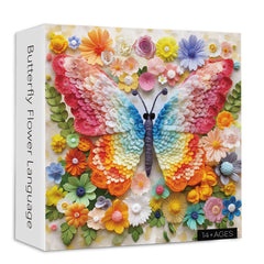 Butterfly Language Jigsaw Puzzle 1000 Pieces