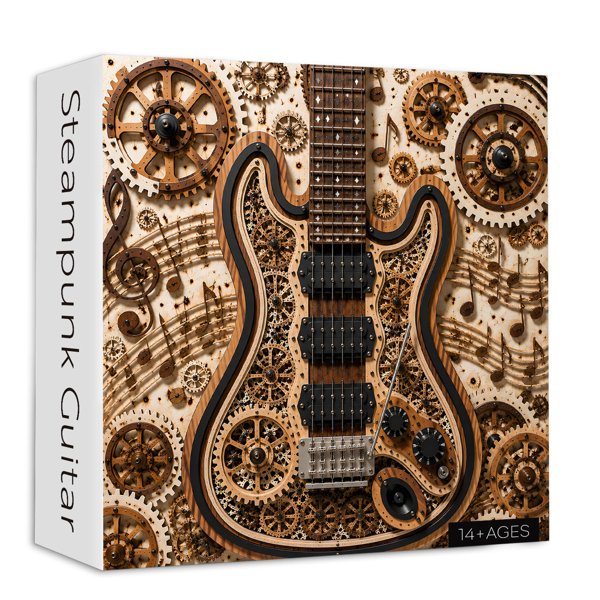 Puzzle per chitarra Steampunk da 1000 pezzi