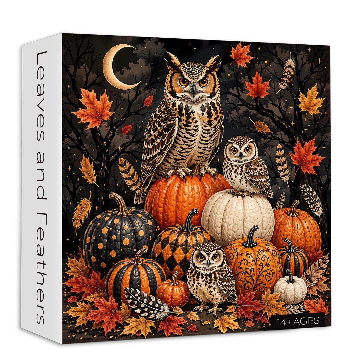 Leaves And Feathers Jigsaw Puzzle 1000 Pieces