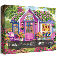 Garden cottage puzzle puzzle 1000 pezzi