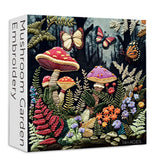 Mushroom Garden Embroidery Jigsaw Puzzle 1000 Pieces