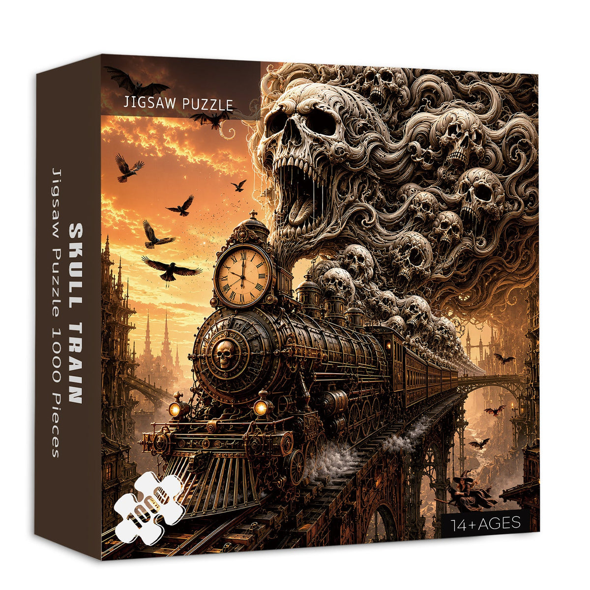 Skull Train Jigsaw Puzzle 1000 Pieces
