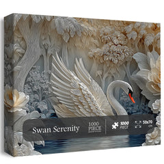 Swan Serenity Puzzle 1000 Teile