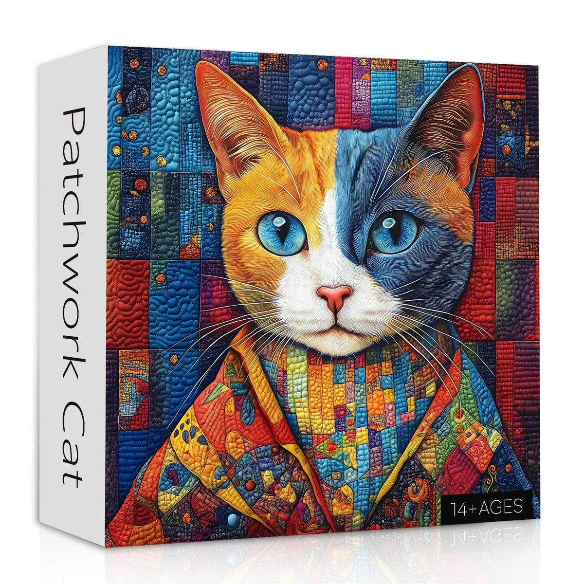 Patchwork Cat Jigsaw Puzzles 1000 piezas