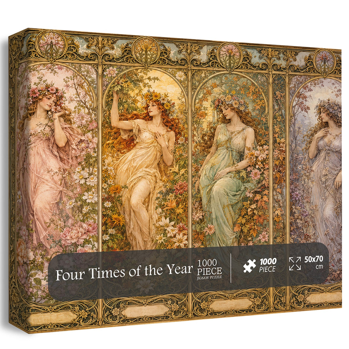 Puzzle Quattro Tempi dell'Anno 1000 Pezzi
