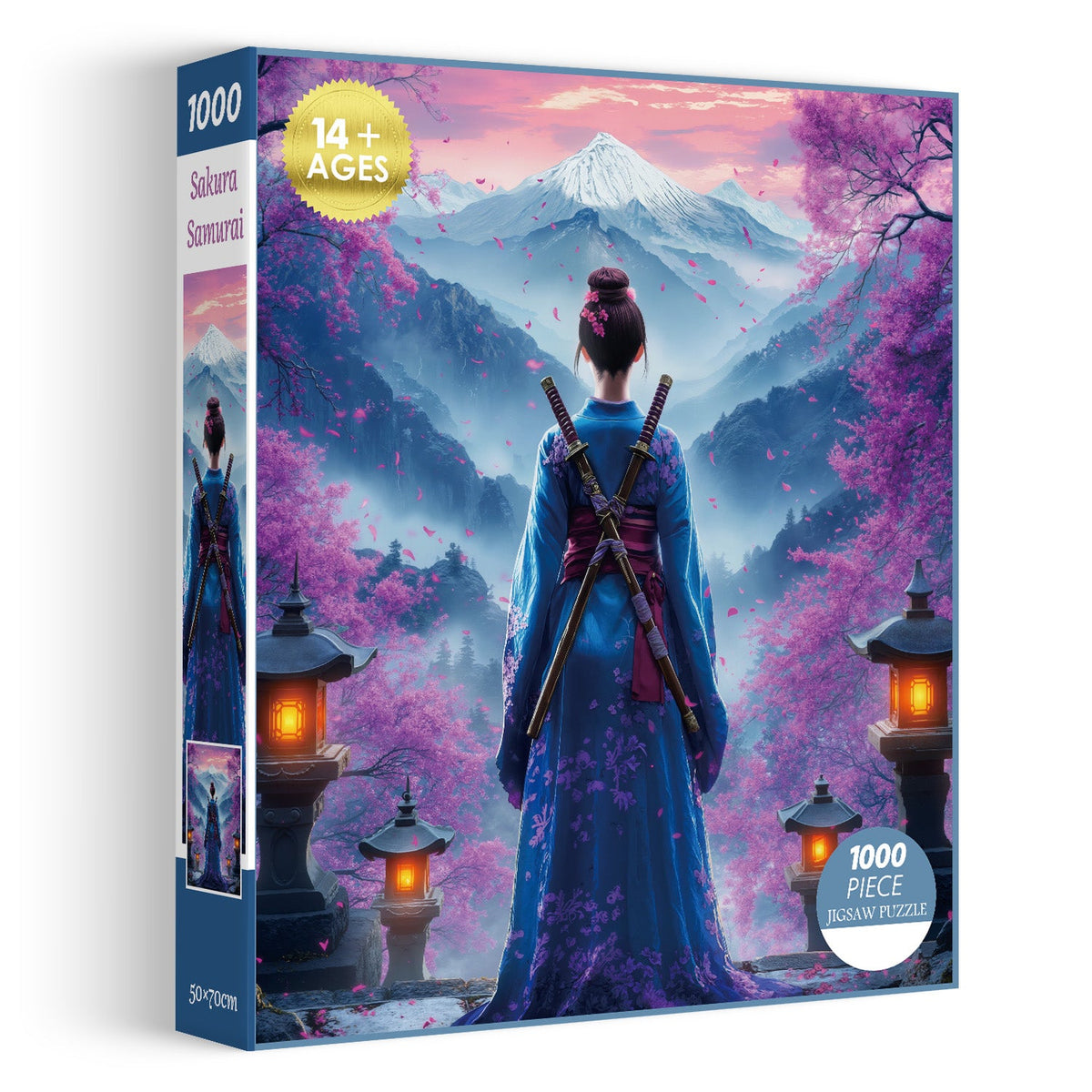 Sakura Samurai Jigsaw Puzzle 1000 Pieces