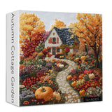 Autumn Cottage Garden Jigsaw Puzzle 1000 Pieces